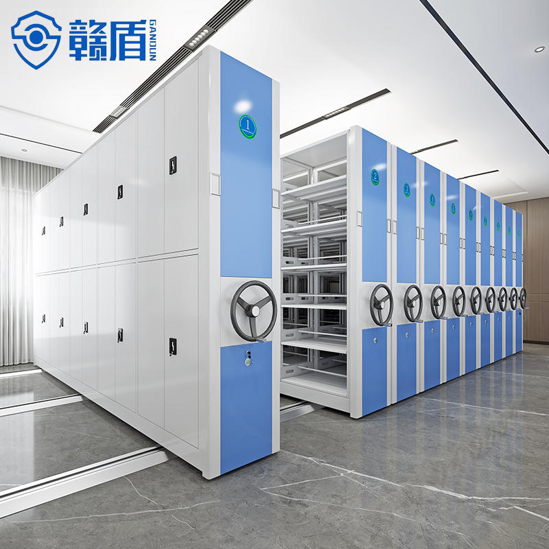 Steel Filing Storage Cabinet Office Archive High Density Mechanical Mo